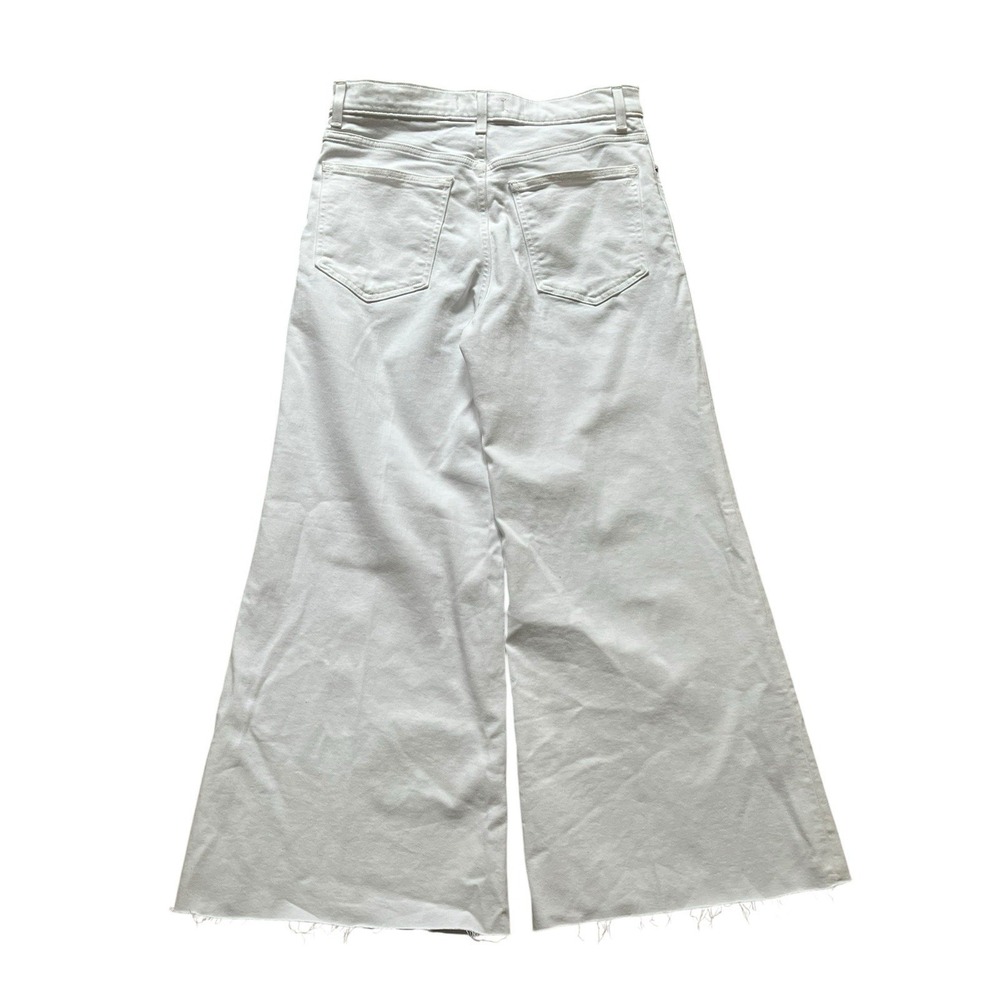 Madewell Flared Wide Leg‎ Jeans White High Rise Womens Size 29 NEW - Picture 2 of 5